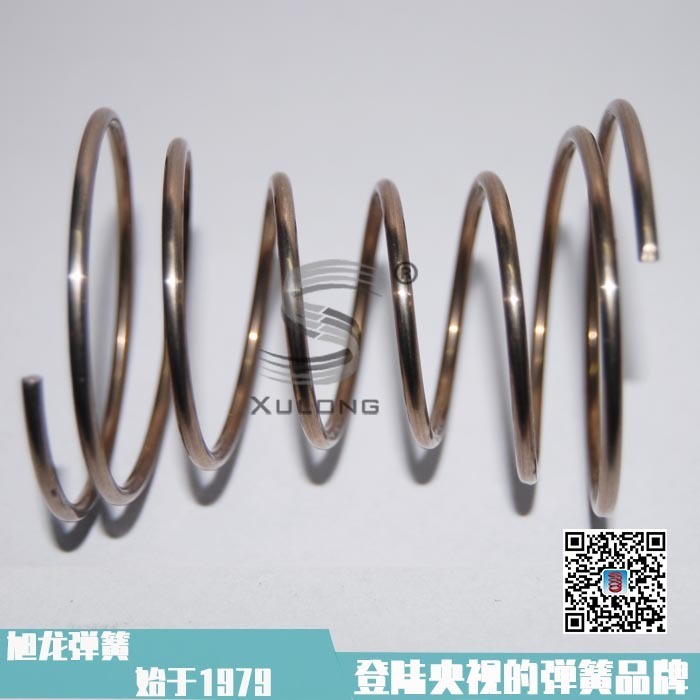 广东旭龙弹簧厂为深圳客户生产的异型弹簧
